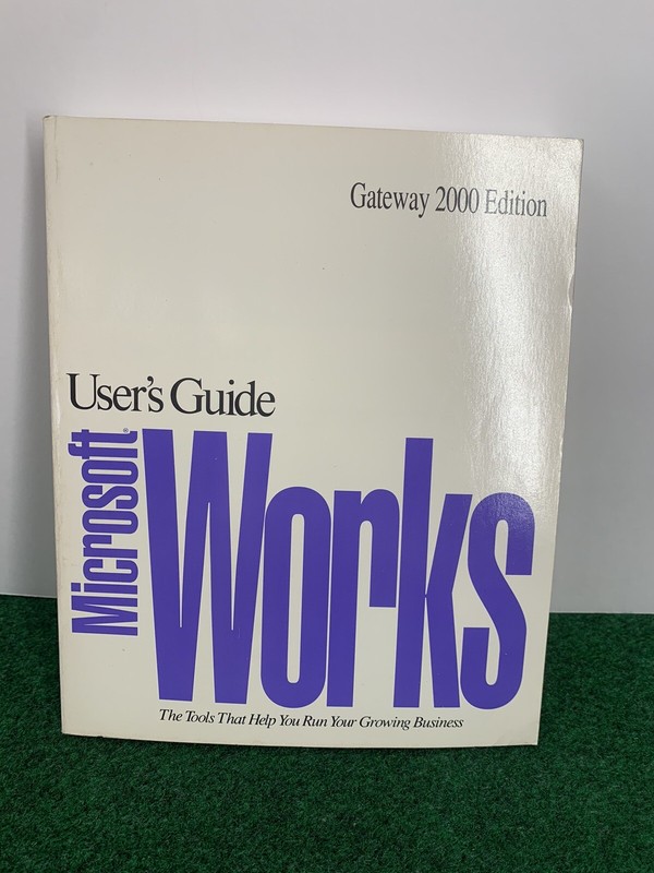 Microsoft Works Gateway 2000 Edition-Version 2.0 (1991)Guide Only