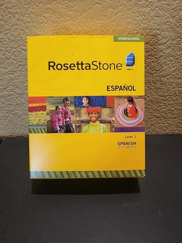 Rosetta Stone Español Spanish Latin America Level 1 Used Compatible PC MAC