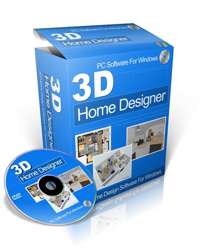 Home Designer 3D Interior Design Software For Microsoft Windows On CD-Rom