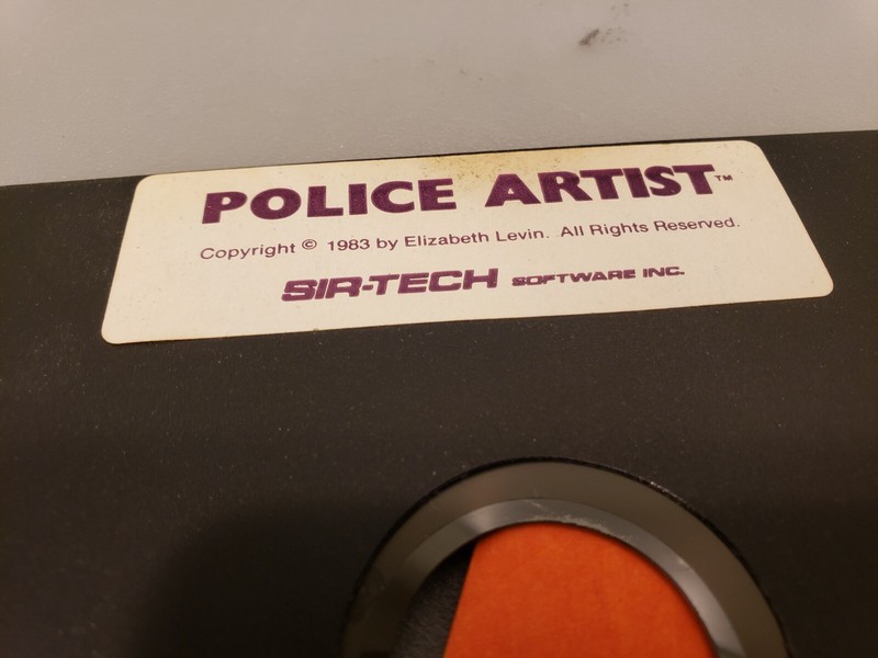 Vintage Sir-Tech Police Artist 1983 Software 5-1/4" Floppy Disk gallery