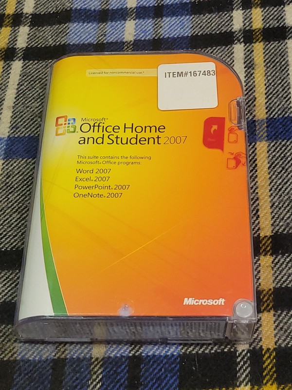 Microsoft Office Home & Student 2007 Full Version for 3 PCs New Sealed