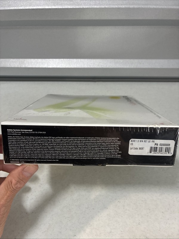 Adobe Acrobat 3D Professional Windows NEW/ SEALED gallery