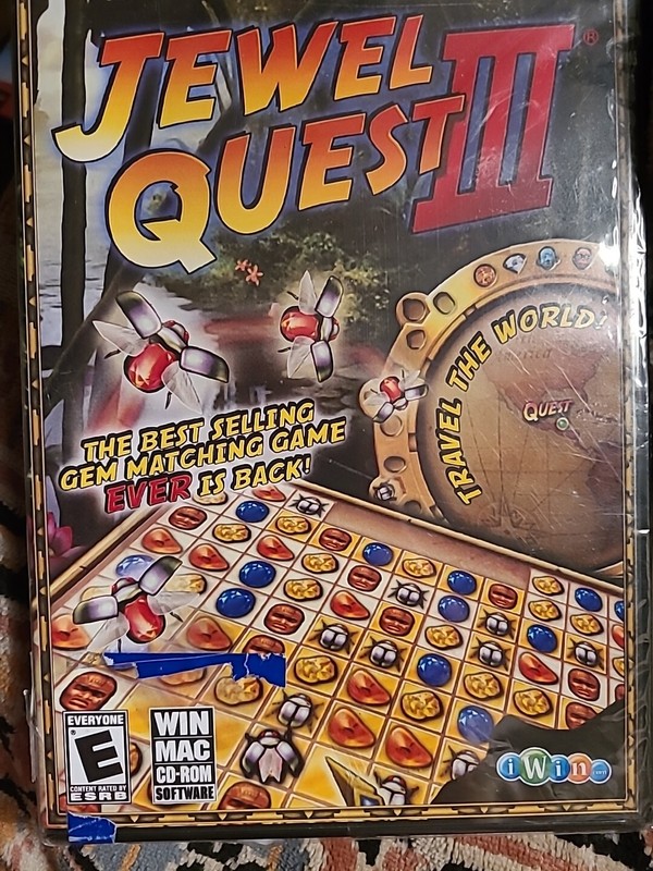 Video Game PC Jewel Quest III Three 3 NEW SEALED Jewel