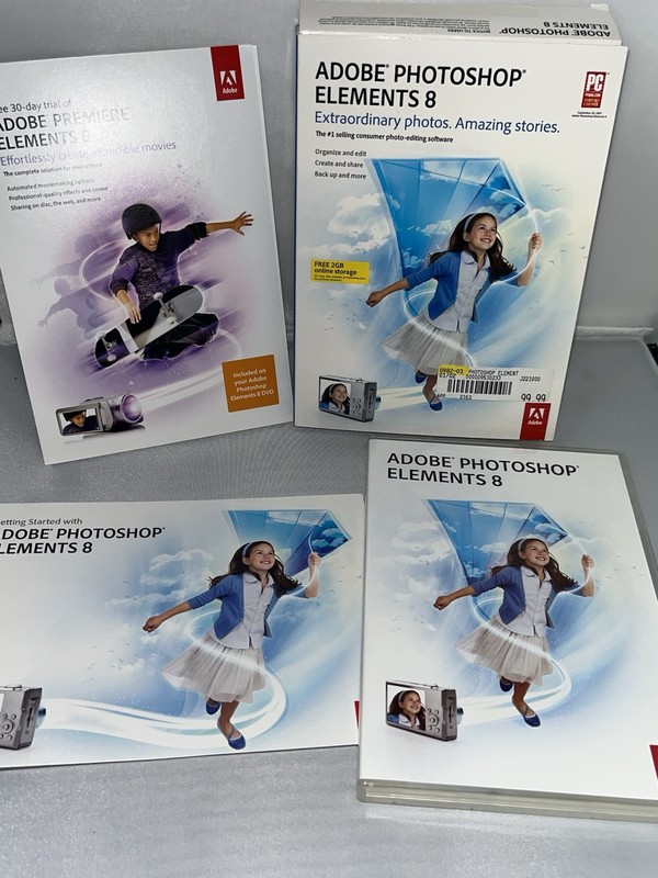 Adob Photo Elements 8 Software Disc Windows gallery
