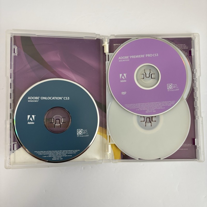 Adobe Premiere Pro CS3 Software for Macintosh Mac with Serial Numbers gallery