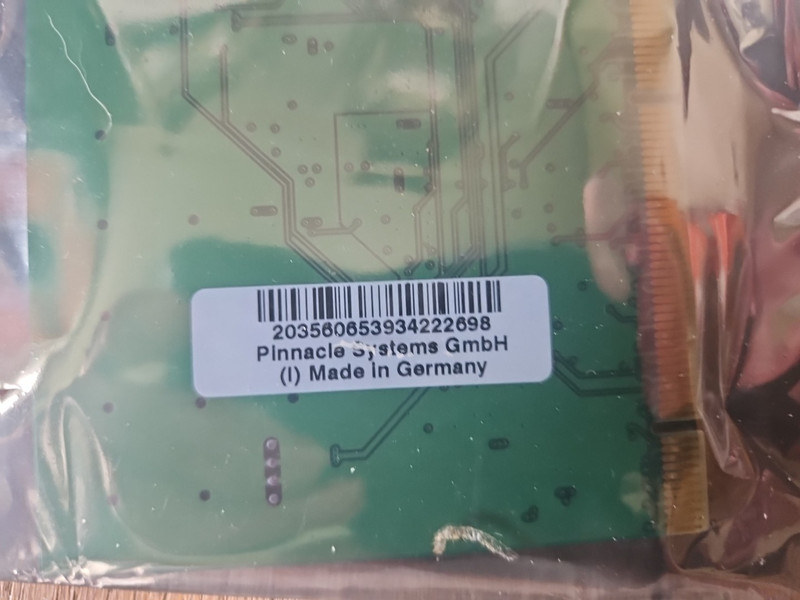 Pinnacle Studio 9 AV/DV NTSC Video Editing Software PCI Slot Compatible new NOB gallery