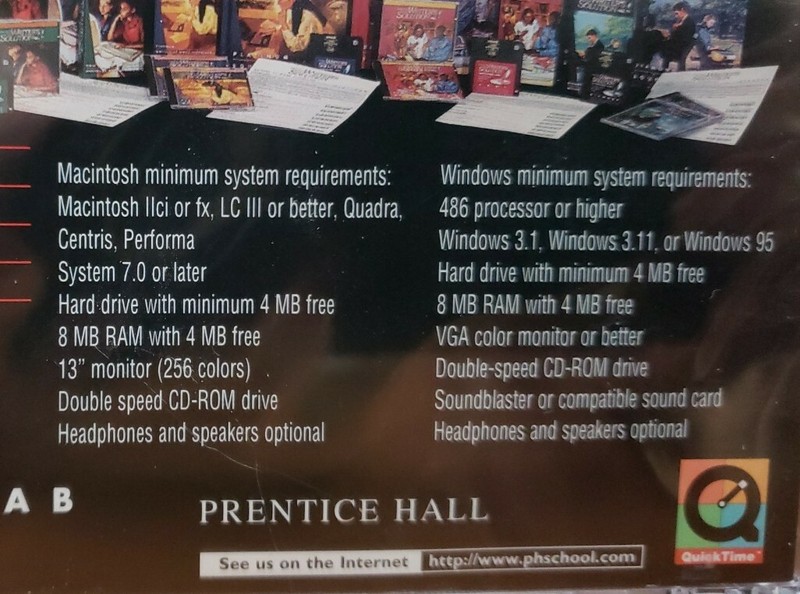Prentice Hall Writer's Solution Writing Lab CDROM SOFTWARE Version 1.3 WIN/MAC gallery