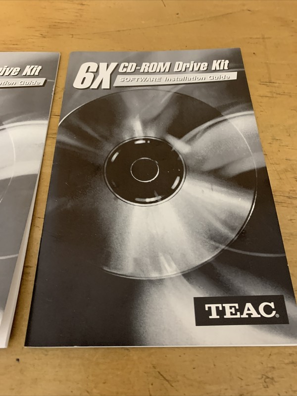 6X CD-ROM Drive Kit Hardware/Software Installation Guide TEAC gallery