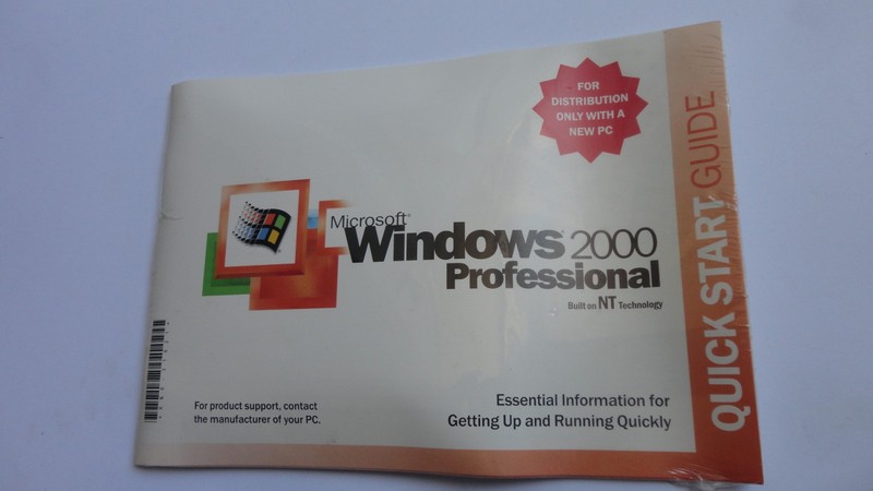 Microsoft Windows 2000 Professional W2K SP2 Sealed CD X06-31621 Brand New