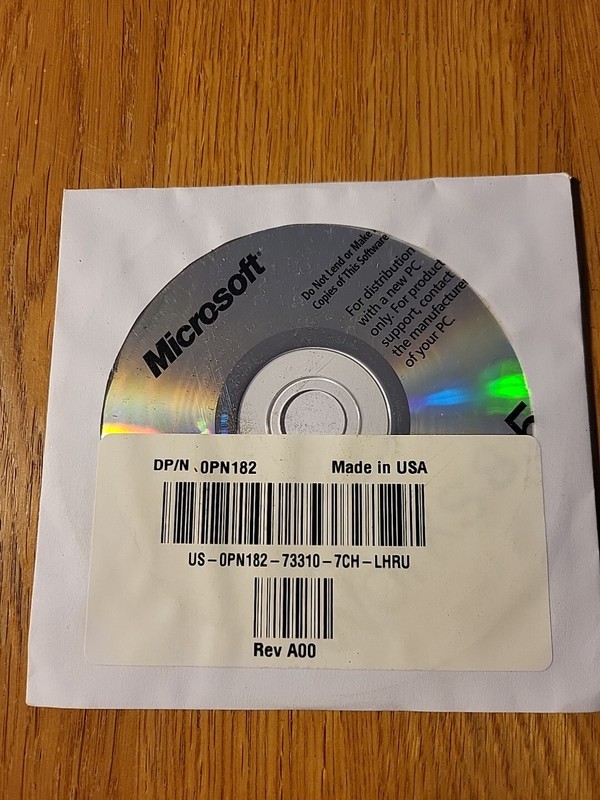 DELL Microsoft Works 8.5 CD With Key Sealed in original envelope