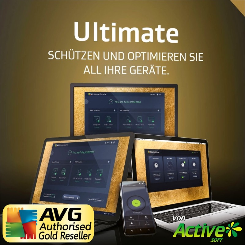 AVG ULTIMATE 2024 10 PC 2 Jahre | TuneUp, Internet Security, VPN, Antitrack | UE gallery