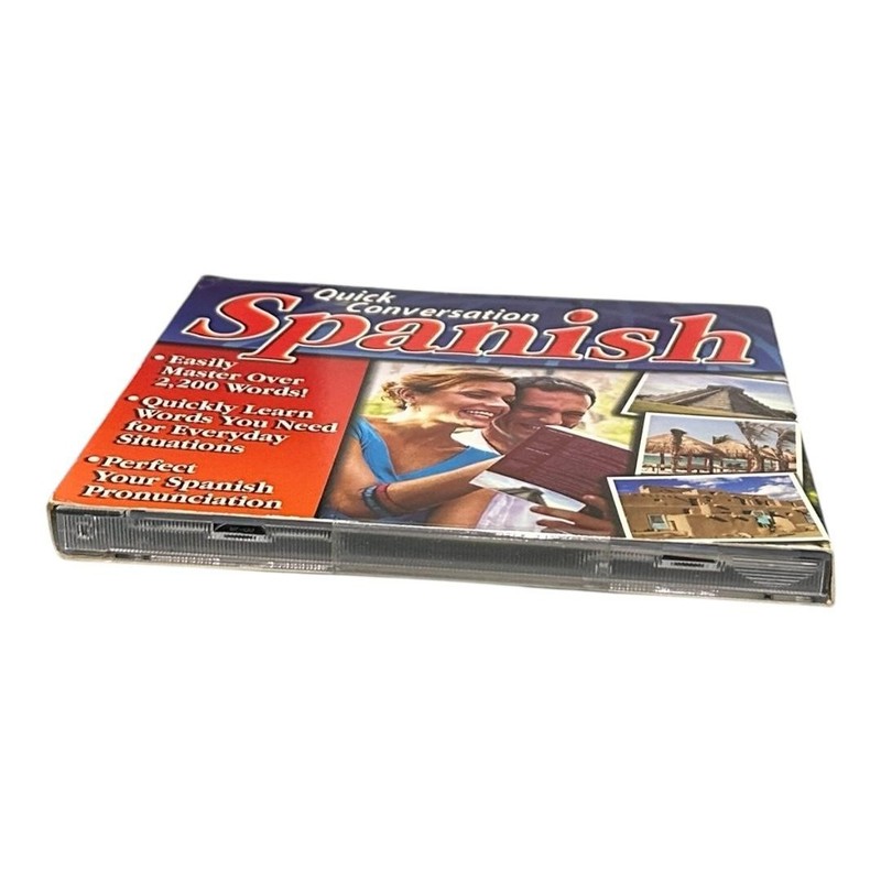 Quick Conversation Spanish PC CD-ROM ValuSoft Language Course Windows 98 ME XP gallery