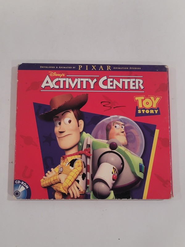 Disney’s Toy Story Activity Center (Windows/Mac, 1996) PC CD-ROM