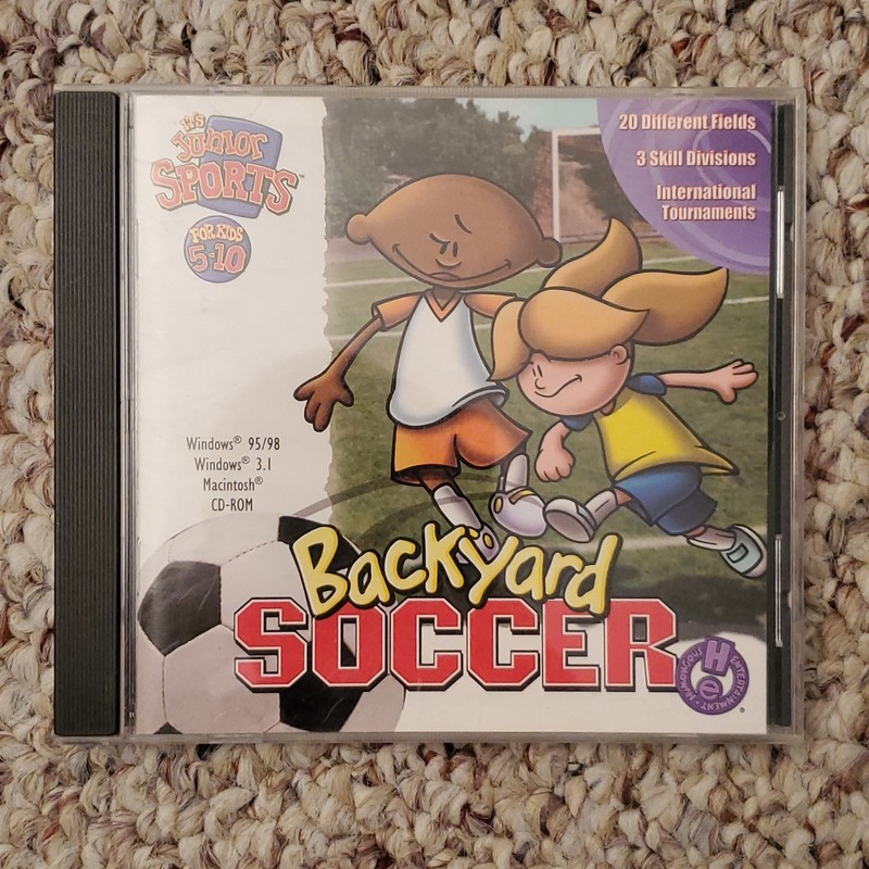 Humongous Entertainment Backyard Soccer CD-ROM Windows 95/98/Macintosh