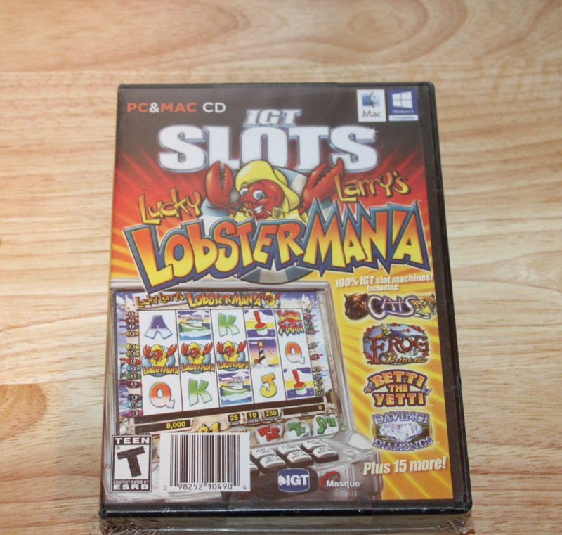 IGT Slots: Wolf Run, Lucky Lobstermania TWIN PACK BUNDLE SET NEW gallery