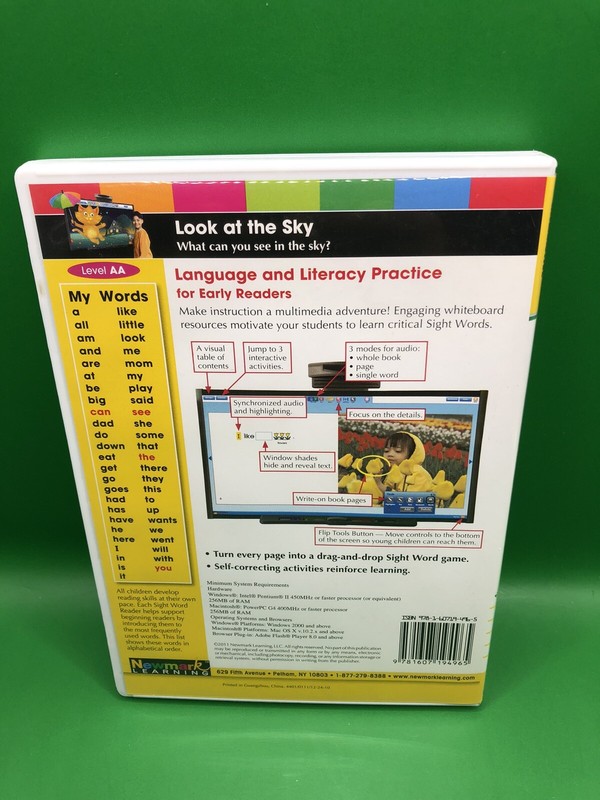 Newmark Learning Interactive White Board Resources Look At The Sky gallery