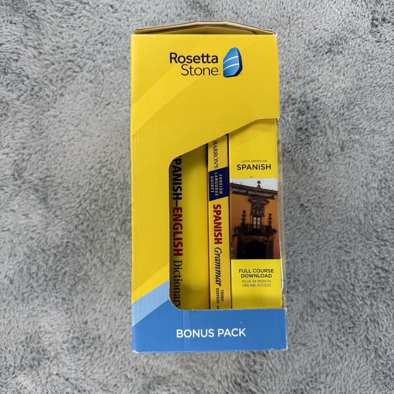 Rosetta Stone Learn Spanish Latin America Lifetime Bonus Pack gallery
