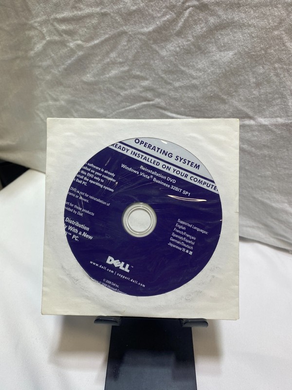 Dell Reinstallation DVD Windows Vista Business 32bit SP1
