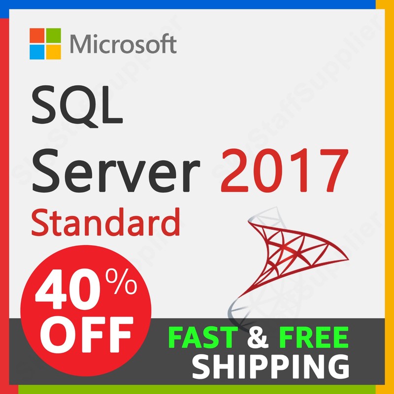 SQL Server 2017 STANDARD 24 Cores License Key PACK + 25 Access CALs BRAND NEW gallery