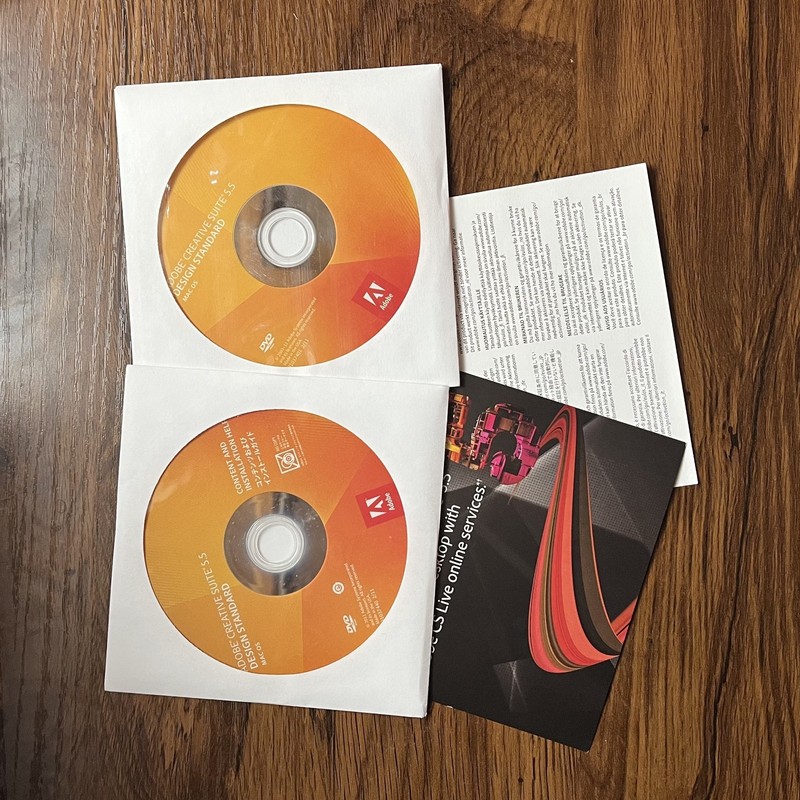 Adobe Creative Suite 5.5 CS5.5 Standard Mac OS X Full Retail DVD gallery