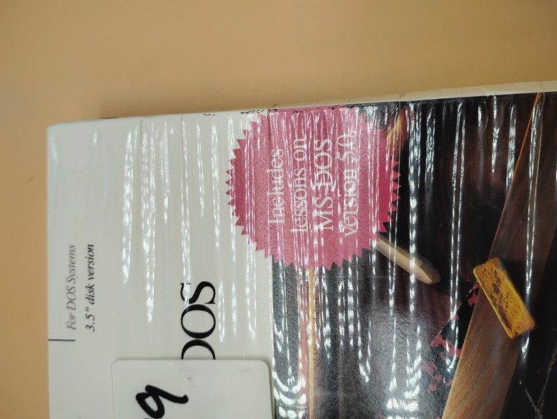 Microsoft Learning DOS 3.5" Disk Version Sealed Software NEW vintage 1991 gallery