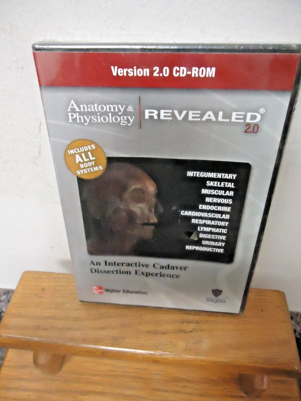 NEW! Anatomy & Physiology Revealed Version 2.0 CD-ROM PC MAC! FREE Shipping!
