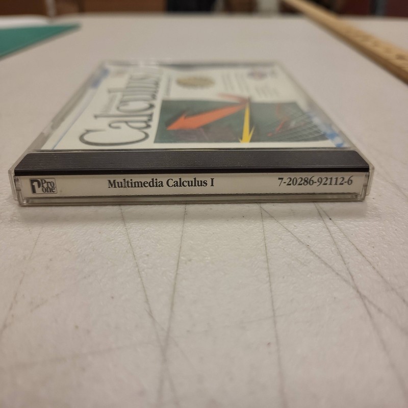 Multimedia Calculus I Pro One CD-ROM Windows 95 3.1 Math Education Software PC gallery