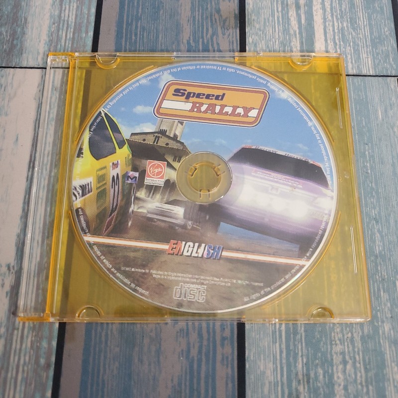 Speed Rally CD-ROM PC Virgin Interactive Entertainm Windows Game DISC ONLY Clean