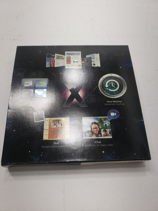 Apple Mac OS X Leopard 10.5.1 MB427Z/A & Snow Leopard 10.6 Retail Lot gallery