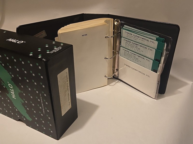 Vintage - Media Cybernetics HALO 2.26 for Microsoft FORTRAN with Disks IBM AI gallery
