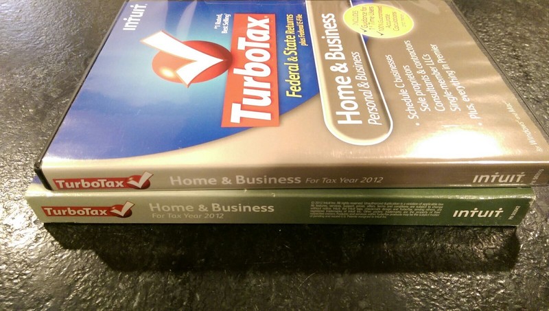 Genuine Retail CD 2012 TurboTax Home & Business Federal + State for Windows/Mac gallery
