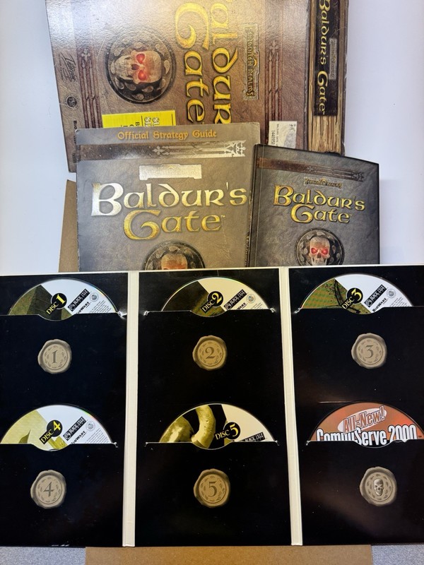 Baldur's Gate Forgotten Realms - PC - Big Box Set - Role Playing Game - Windows gallery