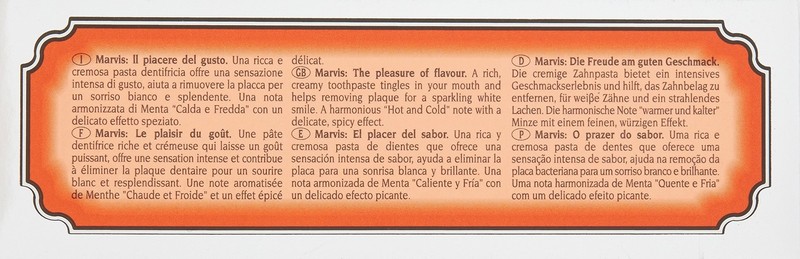 Marvis Ginger Mint Toothpaste, 1.3 oz 1.3 Ounce gallery