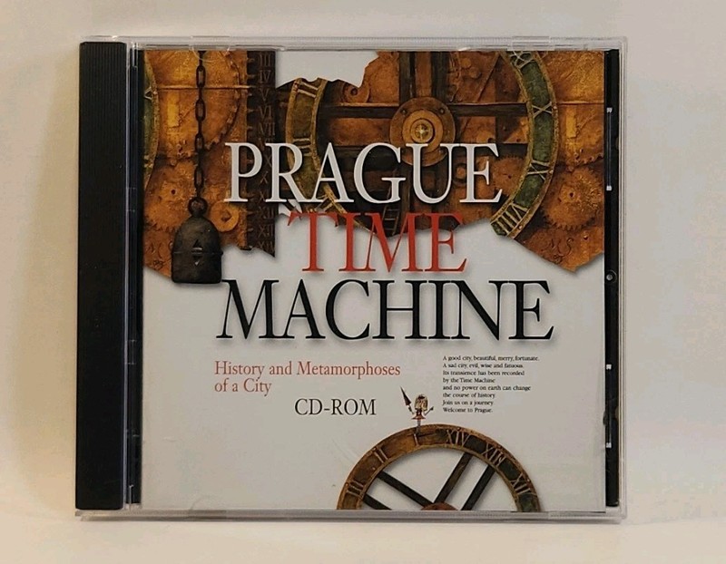 Prague Time Machine 2000 PC CD-Rom History and Metamorphoses of a City w1s3 3034
