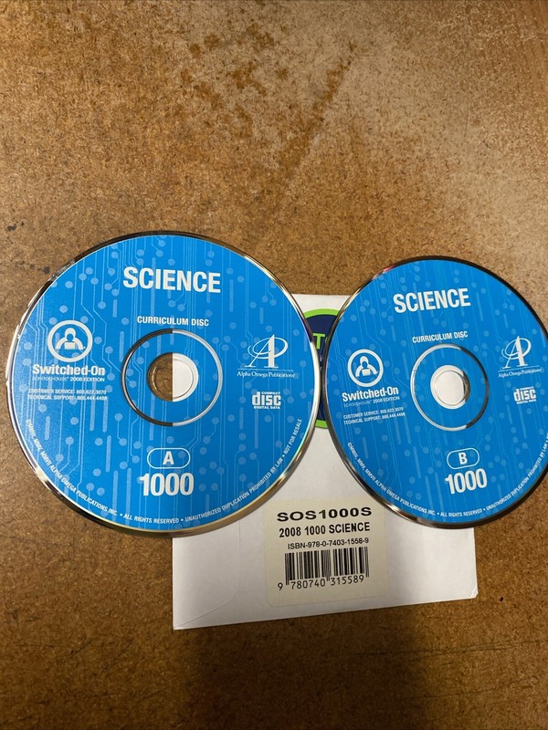 SWITCHED-ON SCHOOLHOUSE SCIENCE 1000S 2008 Edition Complete