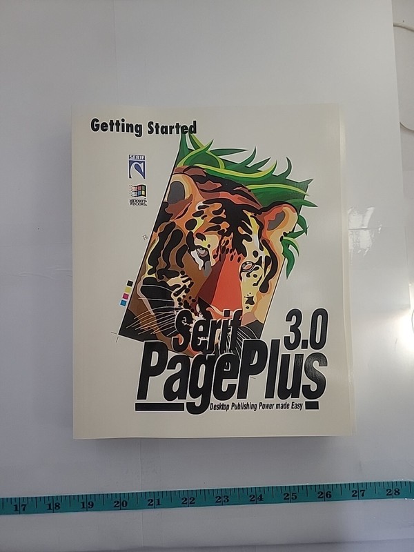 Serif Mega Art Pack CD-ROM VTG NOS 1994 Type Plus 3.0 Draw Plus 1.0 Table Plus gallery