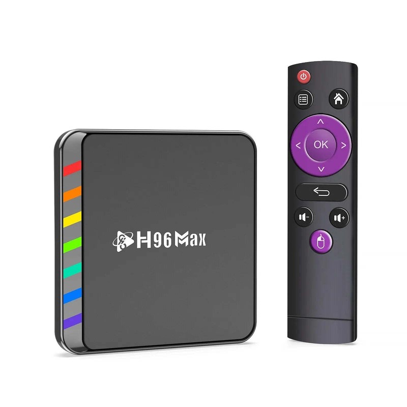 Smart TV Box Android 11 S905W2 4GB 32GB 64GB AV1 Quad Core WIFI6 4K H96 Max W2 gallery