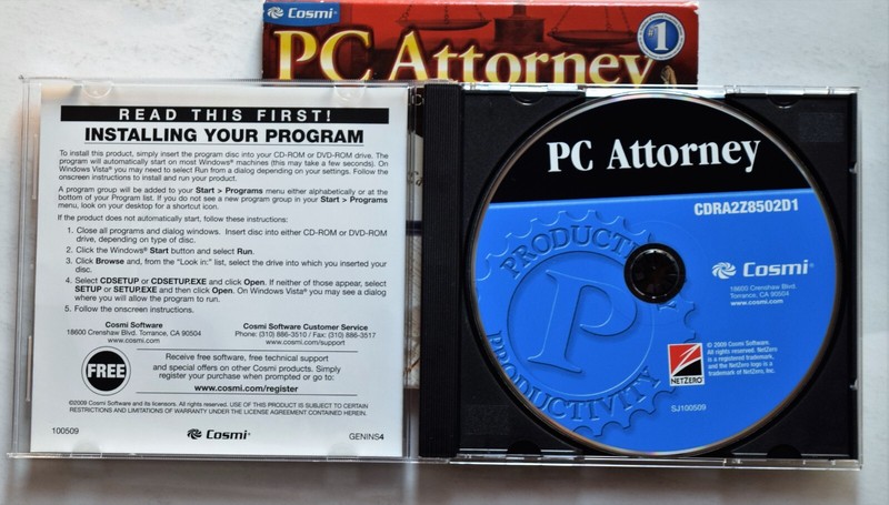 COSMI PC ATTORNEY DISC gallery