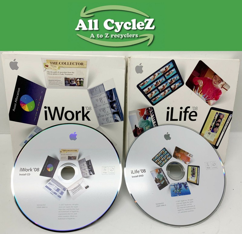 Apple iLife 2008/iWork 2008 set – Full Retail Version!