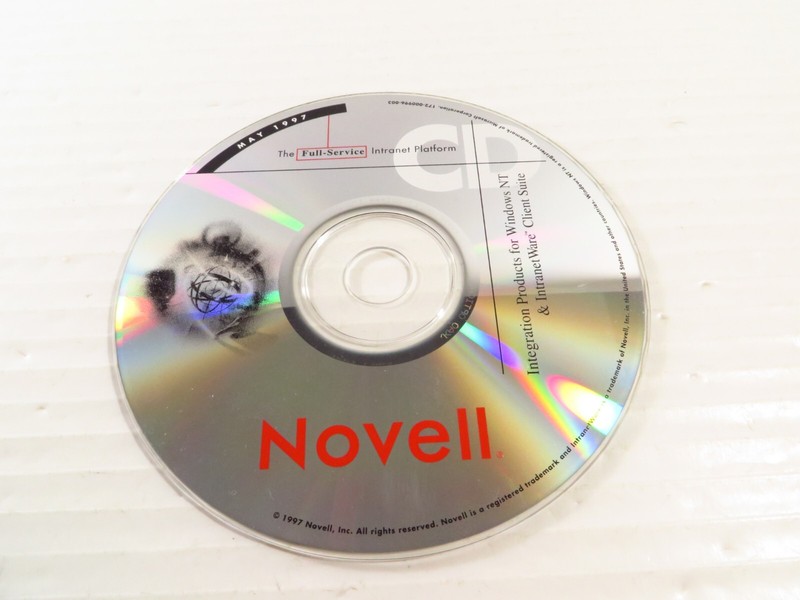NOVELL INTEGRATION PRODUCT for WINDOWS NT and INTRANETWARE CLIENT SUITE, RARE!