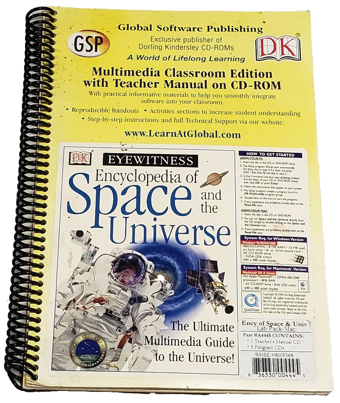 Eyewitness Encyclopedia of Space and the Universe CD-ROM DK Classroom Edition