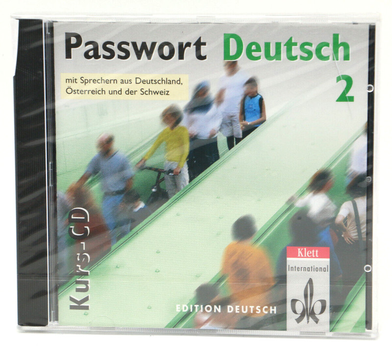 Klett textbook publisher password German 2/course CD/CD621