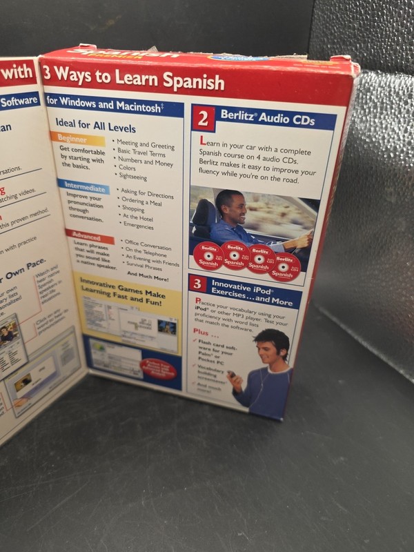 BERLITZ Spanish Premier Language Learning Software 8-Disc Set For Windows & Mac gallery