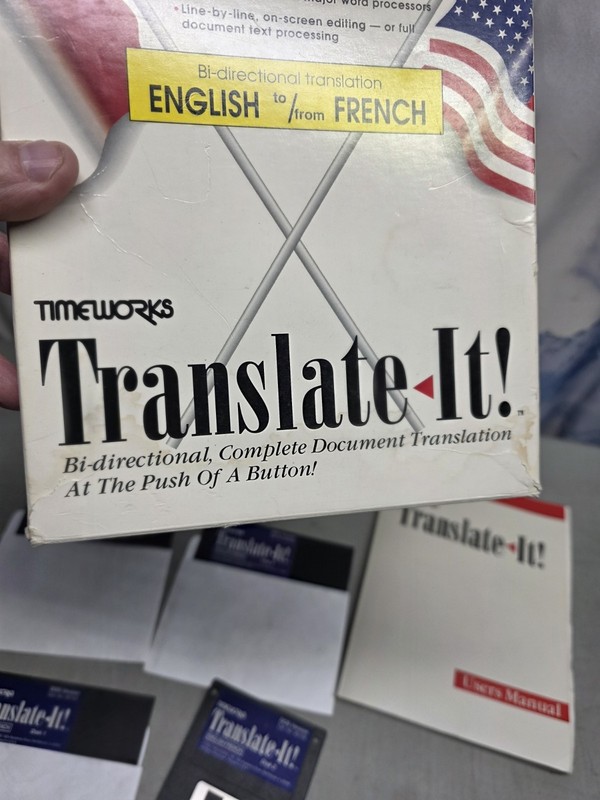 🔥 French Translation Software for IBM PC 3.5 & Floppy Translate to English Used gallery