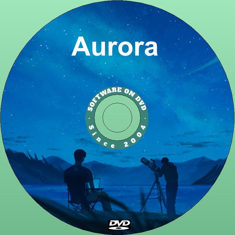 Latest New Release Aurora Linux OS Operating System for PC on DVD