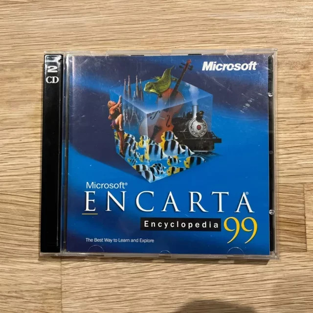 Microsoft Encarta 99 for PC CD Software Encyclopedia 1999 gallery