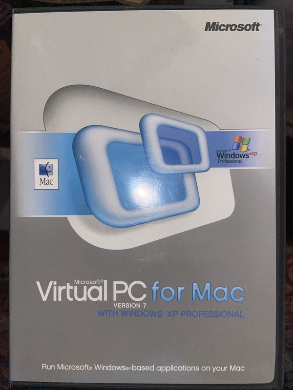 Microsoft Virtual PC for Mac Version 7 – Windows XP Professional (Old Version)