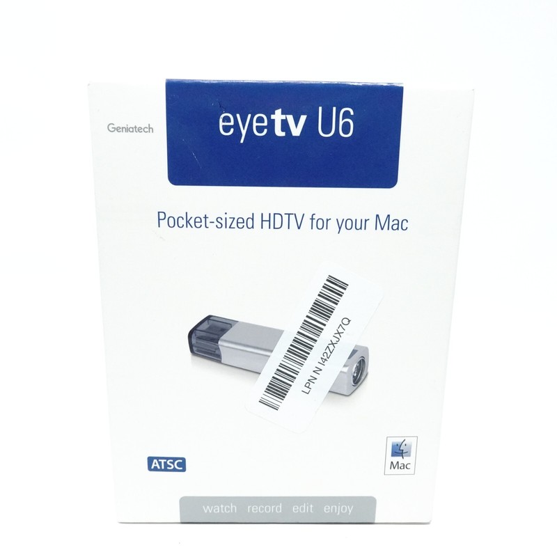 Geniatech Eye Tv U6 Pocket-sized HDTV For You Mac ATSC *Activation Unknown