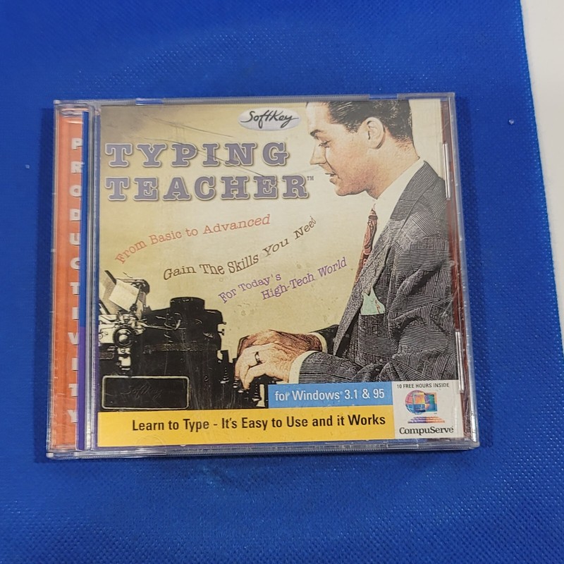 Vintage PC CD-ROM Typing Teacher