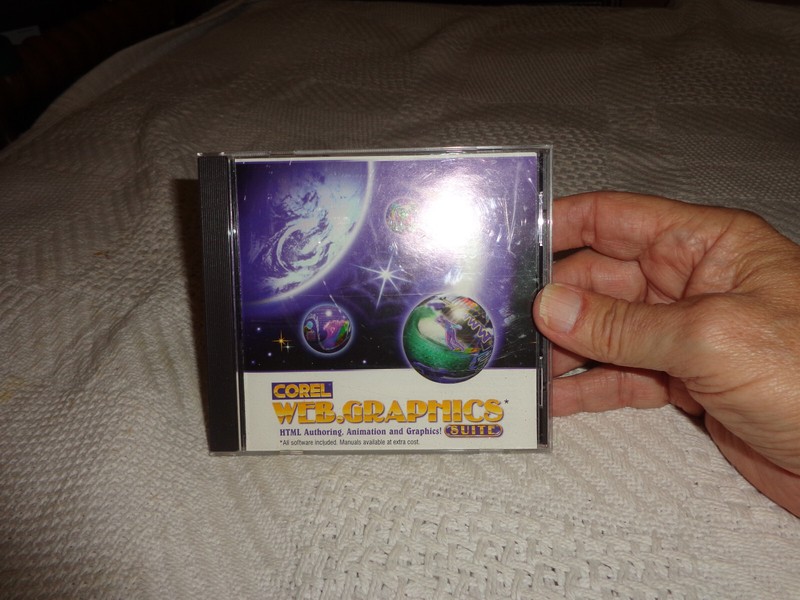 corel web,graphics suite for windows 3.1 nt 95 untested